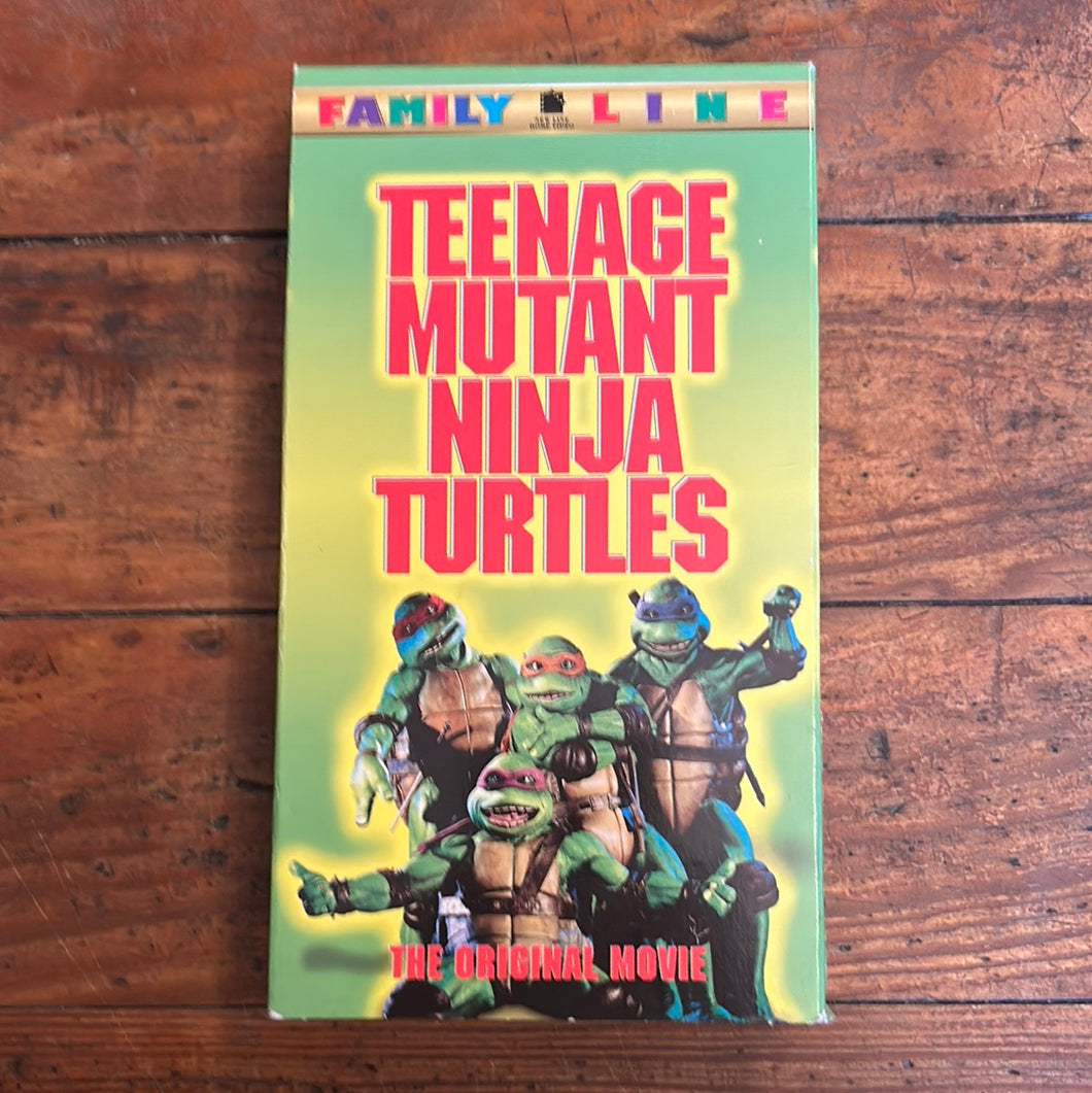 Teenage Mutant Ninja Turtles (1990) VHS