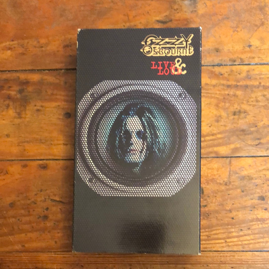 Ozzy Osbourne: Live & Loud (1993) VHS