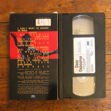 Load image into Gallery viewer, Ozzy Osbourne: Live &amp; Loud (1993) VHS
