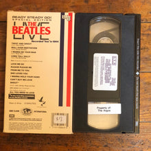Load image into Gallery viewer, Ready Steady Go! The Beatles Live (1985) VHS
