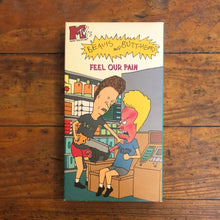 Load image into Gallery viewer, Beavis &amp; Butthead: Feel Our Pain (1996) VHS
