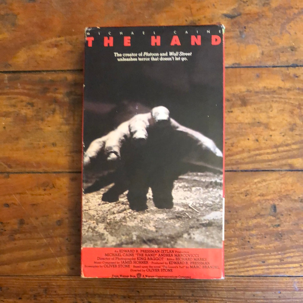 The Hand (1981) VHS
