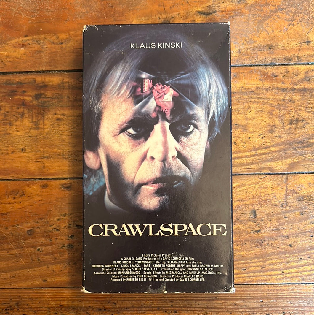 Crawlspace (1986) VHS
