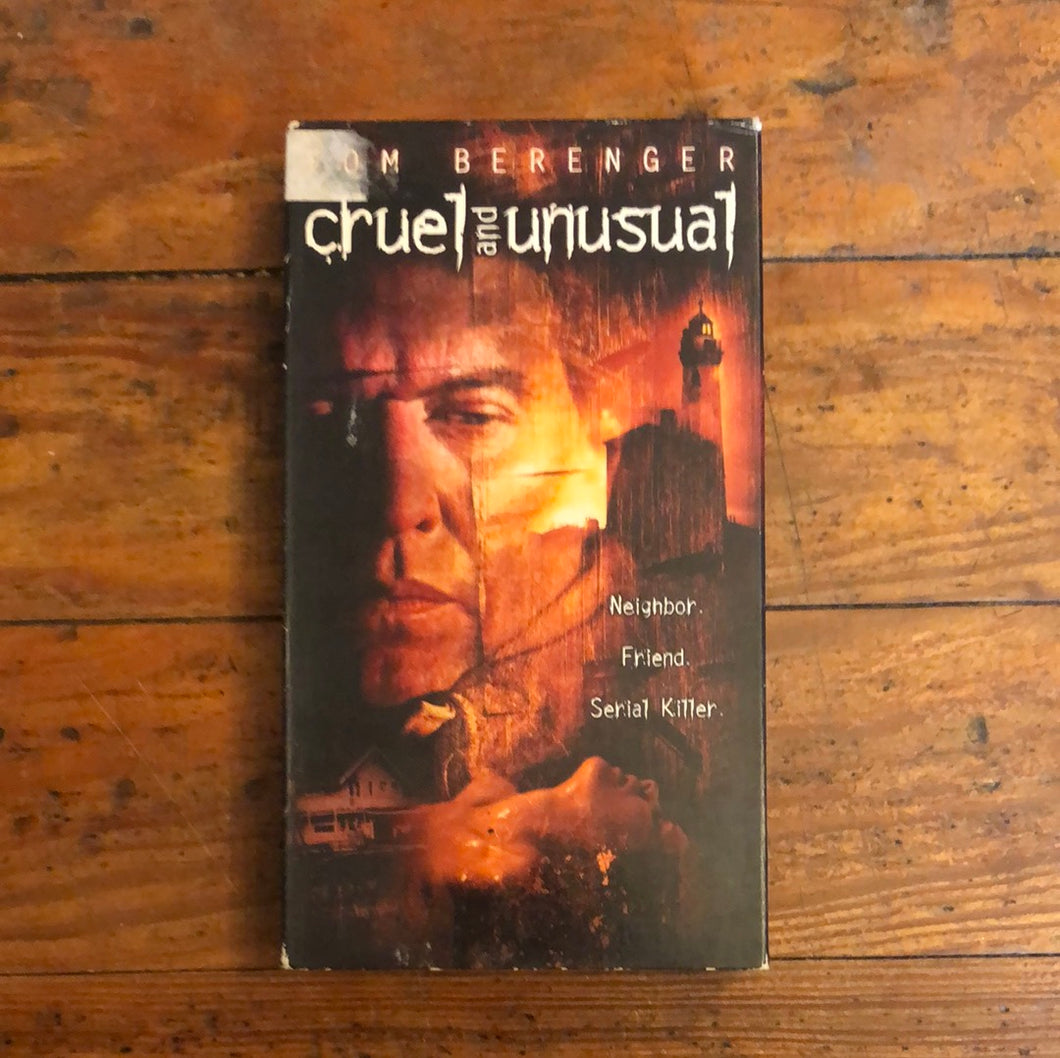 Cruel and Unusual (2001) VHS