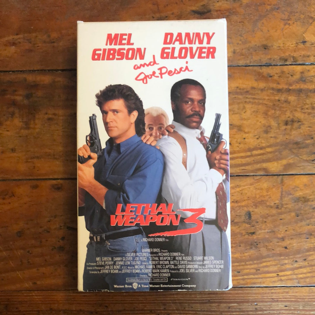 Lethal Weapon 3 (1992) VHS