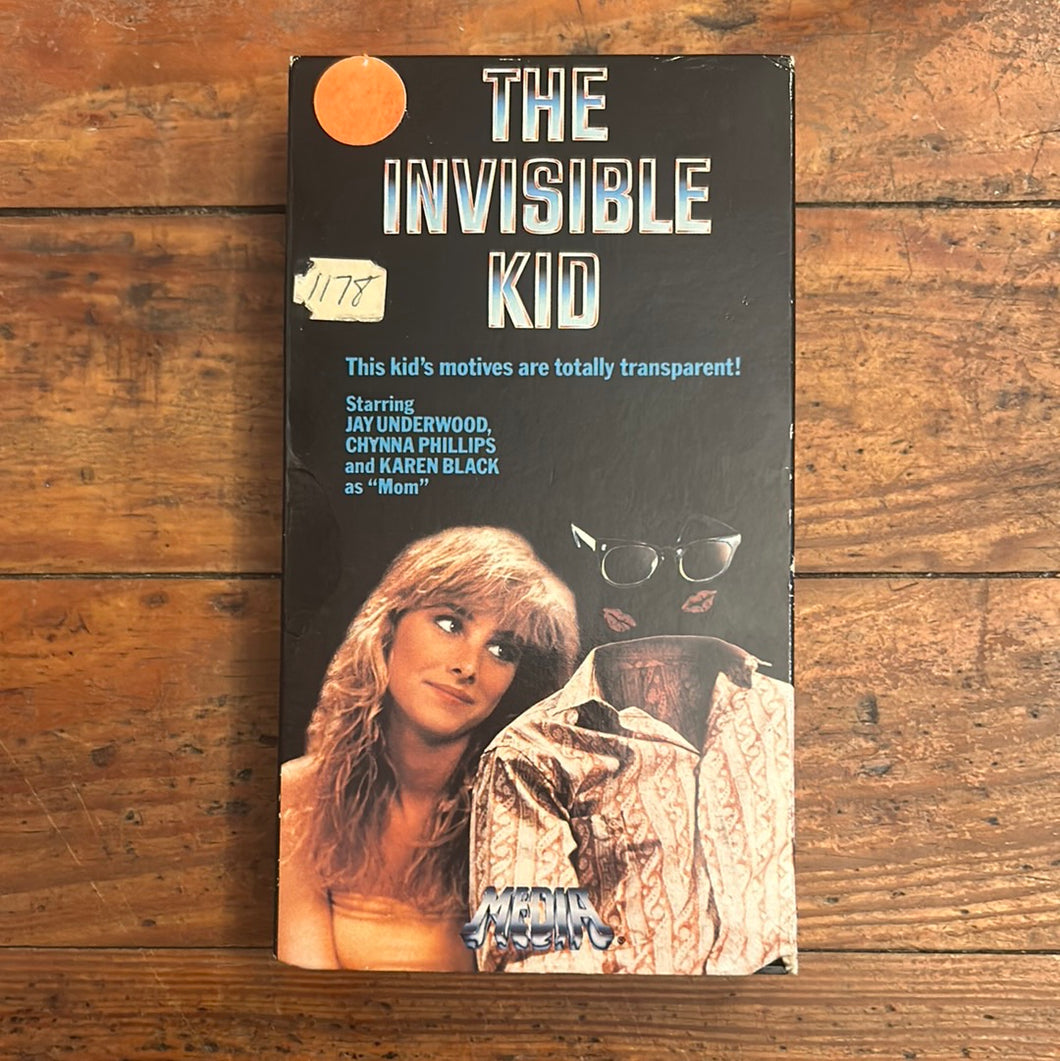 The Invisible Kid (1988) VHS