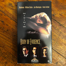 Load image into Gallery viewer, Body of Evidence (1992) VHS
