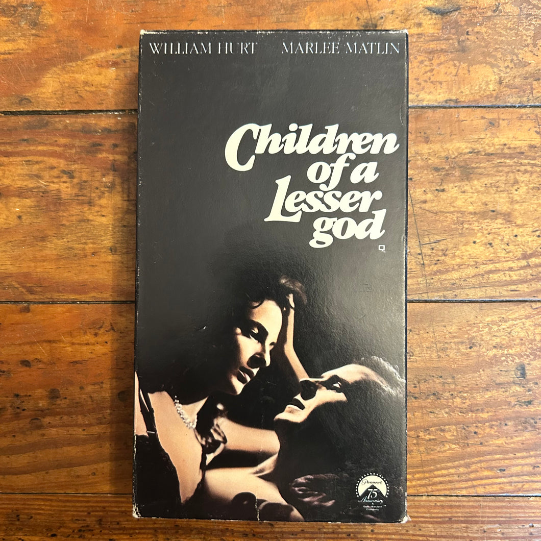 Children of a Lesser God (1986) VHS