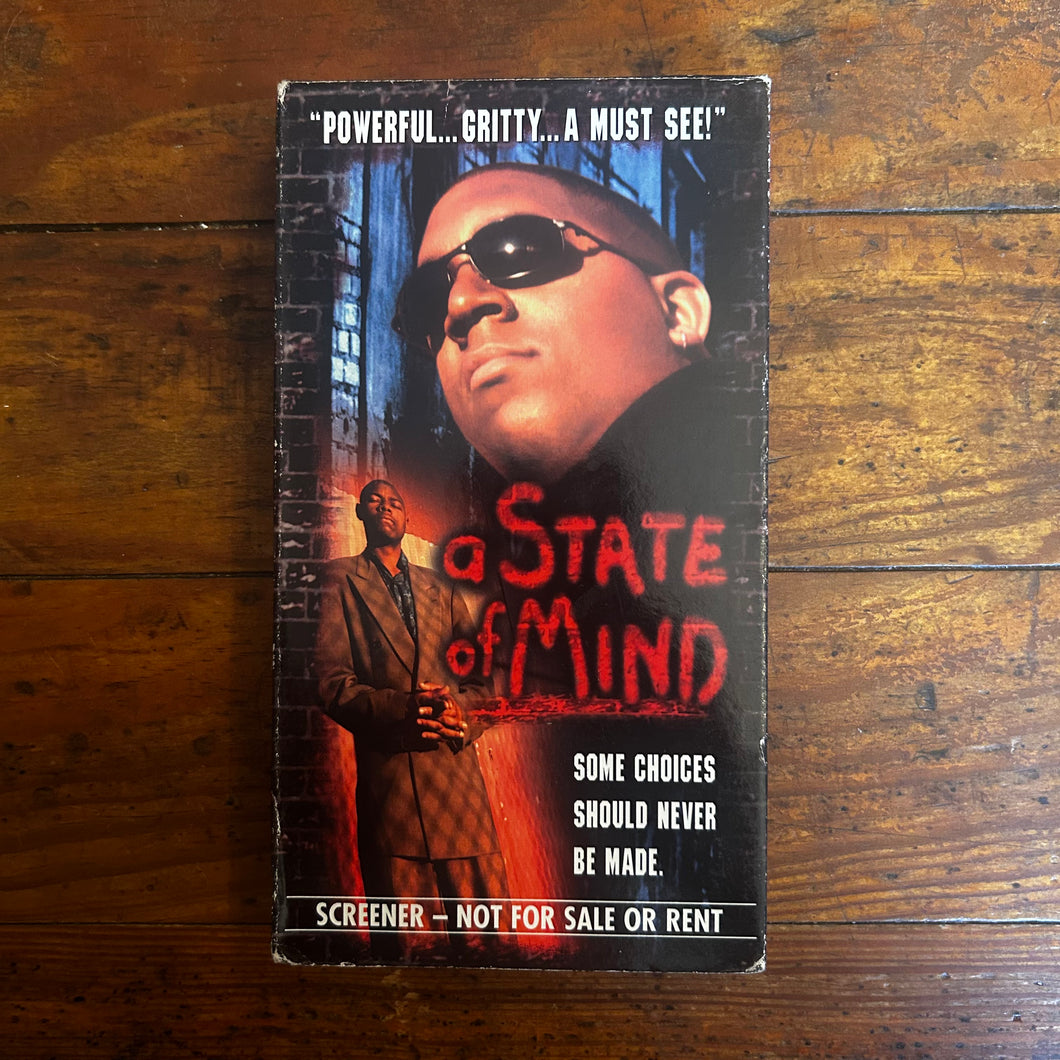 A State of Mind (1988) SCREENER VHS