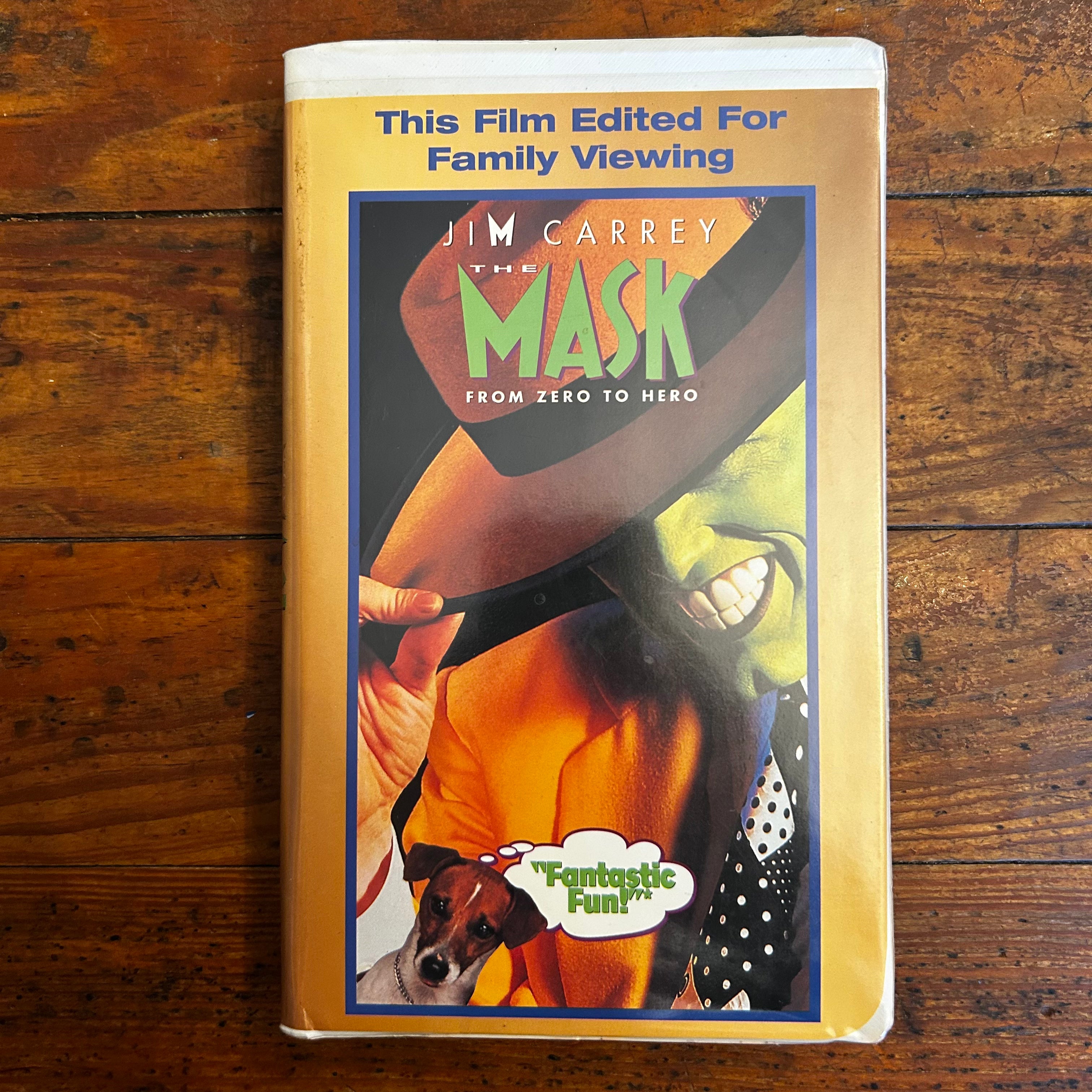 The Mask (1994) Edited Clamshell VHS – Hail - Records and Oddities
