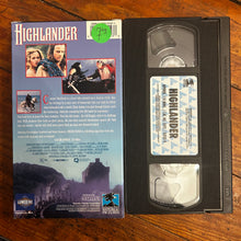 Load image into Gallery viewer, Highlander (1986) VHS
