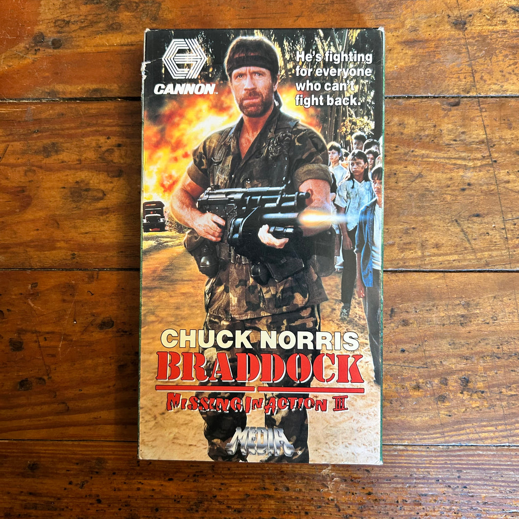 Braddock: Missing in Action III (1988) VHS