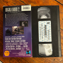 Load image into Gallery viewer, Highlander 2: The Quickening (1991) VHS
