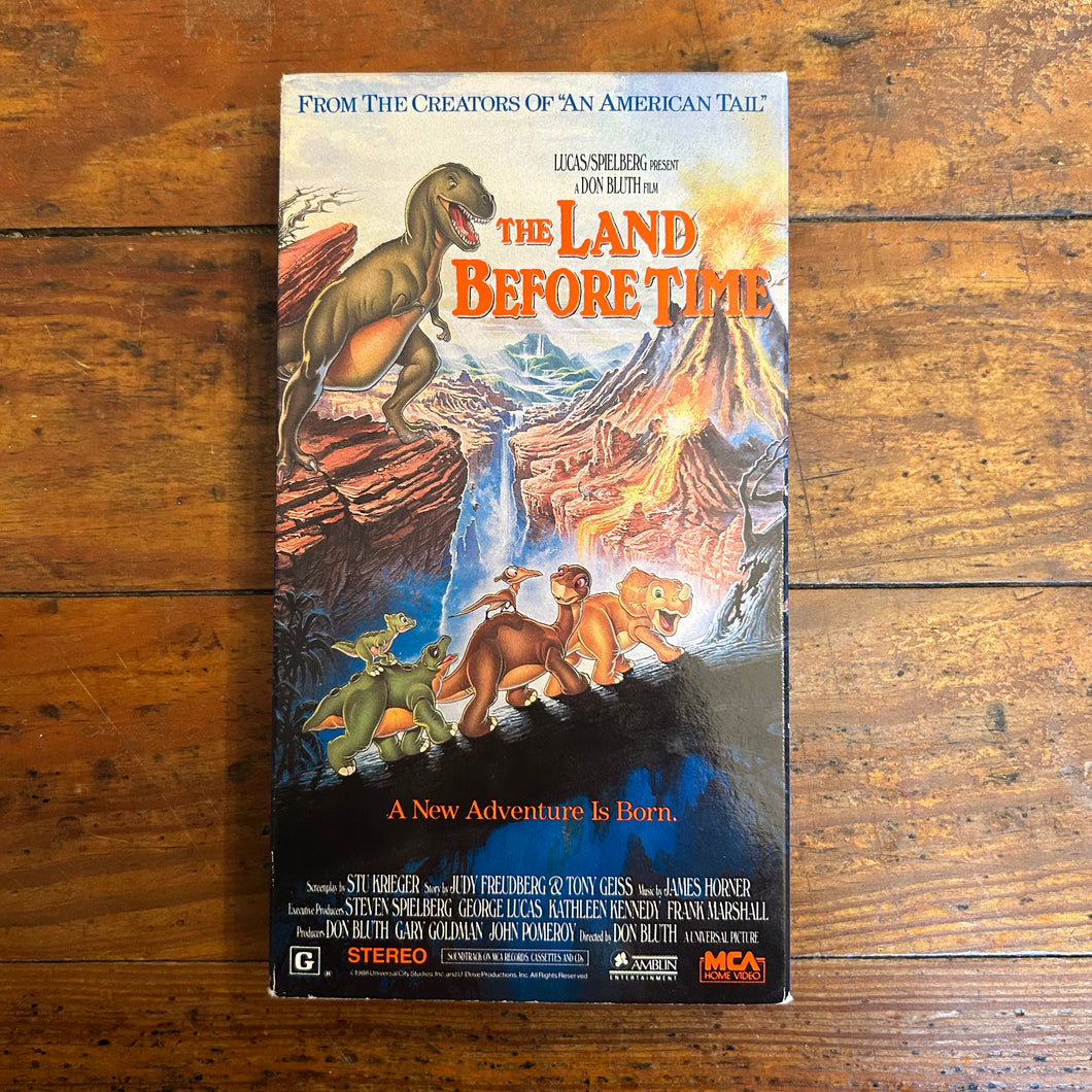 The Land Before Time (1988) VHS