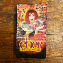 Load image into Gallery viewer, Cher: Live in Concert from Las Vegas (1999) 3D Cover VHS
