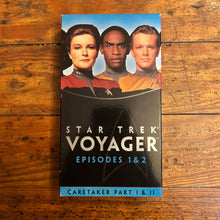 Load image into Gallery viewer, STAR TREK: VOYAGER &quot;Caretaker Part I &amp; II&quot; (1985) VHS
