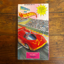 Load image into Gallery viewer, Heroes on Hot Wheels: Volume 4 (1990) VHS
