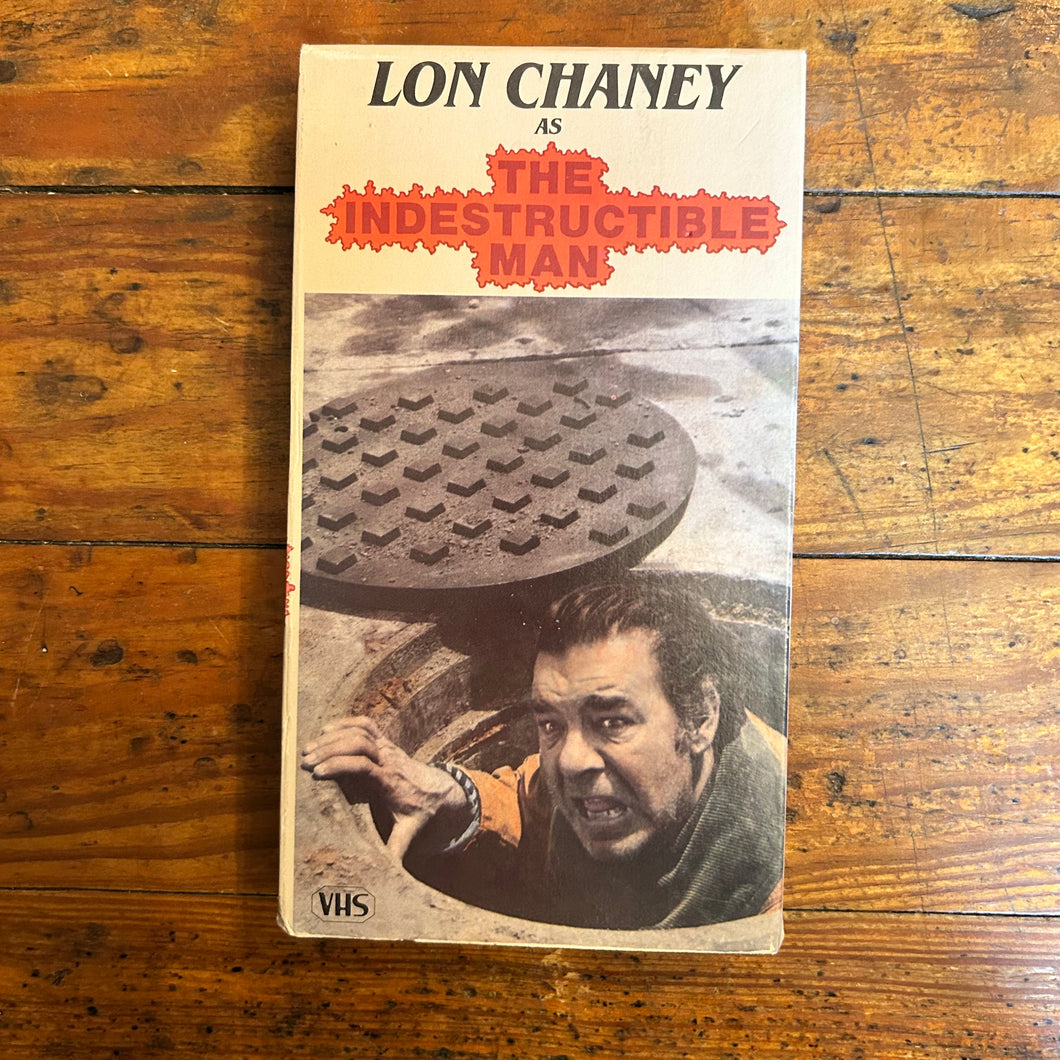 Indestructible Man (1956) VHS