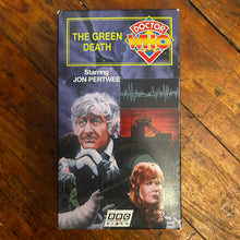 Load image into Gallery viewer, Doctor Who: The Green Death Parts 1 &amp; 2 (1973) 2-Tape VHS
