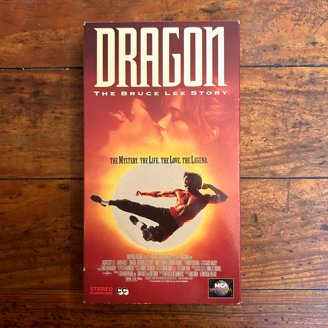 Dragon: The Bruce Lee Story (1993) VHS – Hail Records and Oddities