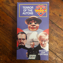 Load image into Gallery viewer, Doctor Who: Terror of the Autons (1971) VHS
