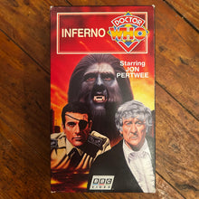 Load image into Gallery viewer, Doctor Who: Inferno Parts 1 &amp; 2 (1970) 2-Tape VHS
