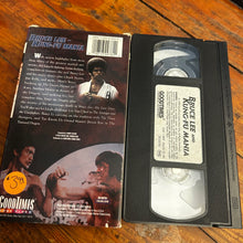 Load image into Gallery viewer, Bruce Lee and Kung Fu Mania (1992) VHS
