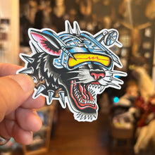 Load image into Gallery viewer, Sci-Fi Punk Kitty Sticker
