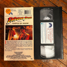 Load image into Gallery viewer, Indiana Jones and the Temple of Doom (1984) VHS
