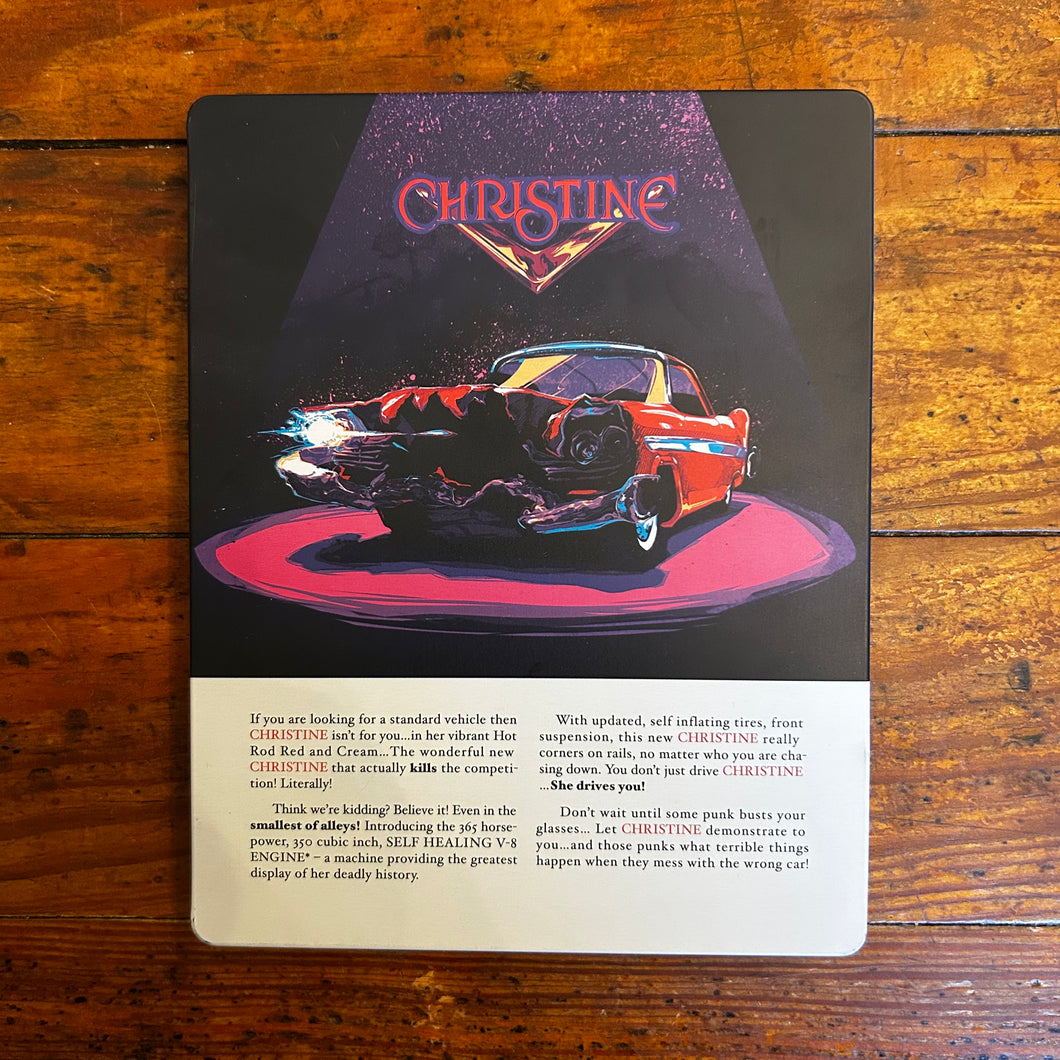 Christine (1983) BLU-RAY+4K UHD 2-Disc Steelbook