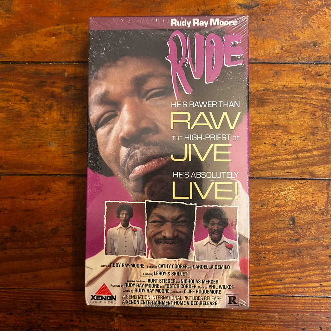 Rude (1982) Sealed VHS