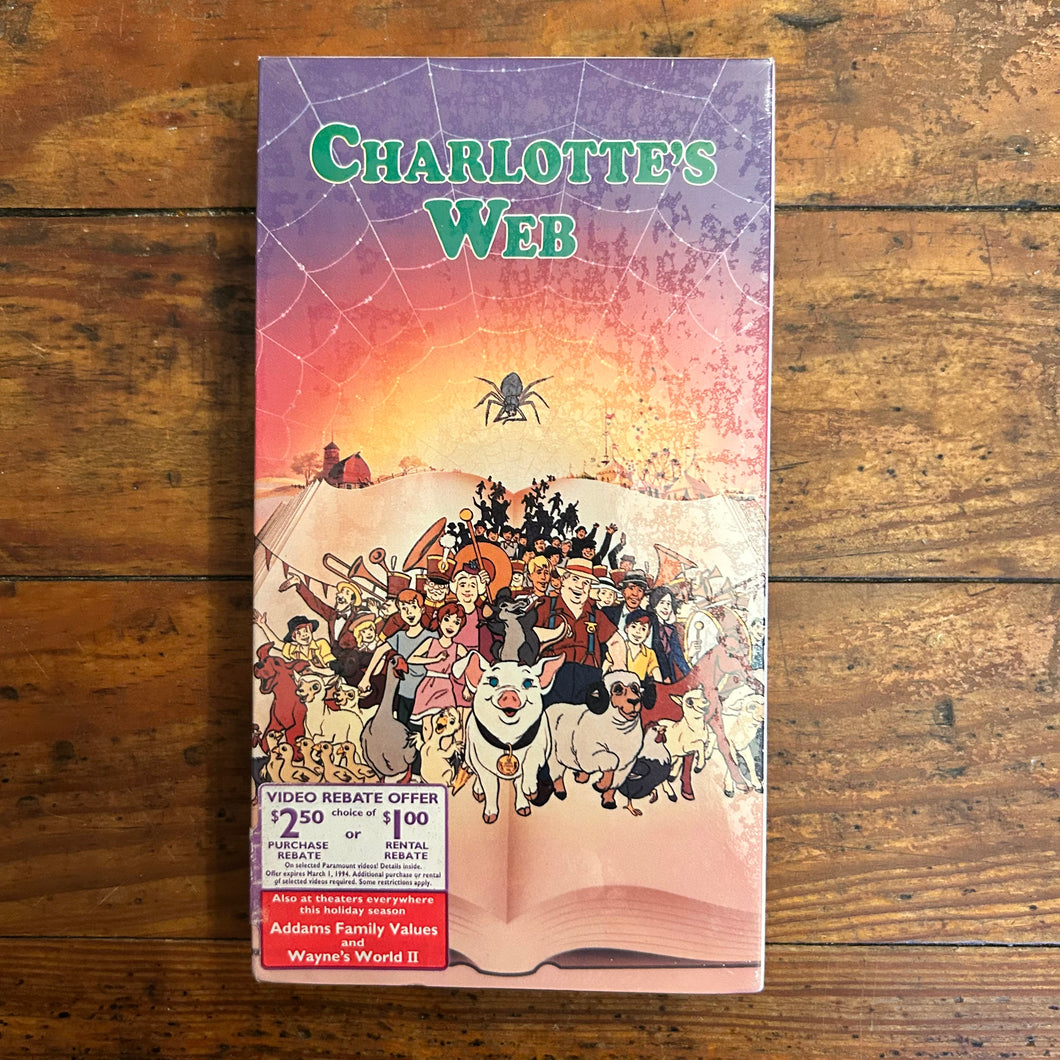Charlotte's Web (1973) SEALED VHS