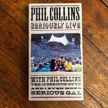 Load image into Gallery viewer, Phil Collins: Seriously Live (1990) VHS
