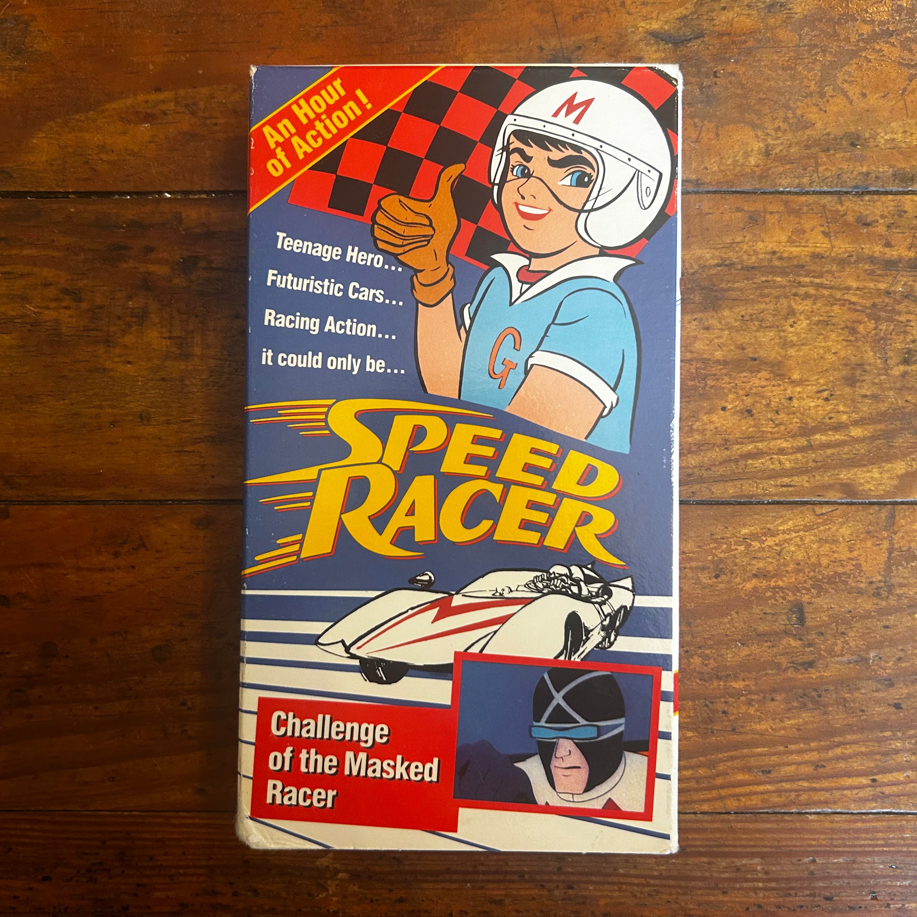 Speed Racer: Challenge of the Masked Racer (1967) VHS – Hail - Records ...