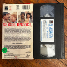 Load image into Gallery viewer, See No Evil, Hear No Evil (1981) VHS
