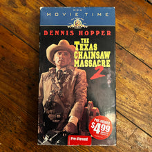 Load image into Gallery viewer, The Texas Chainsaw Massacre 2 (1986) VHS
