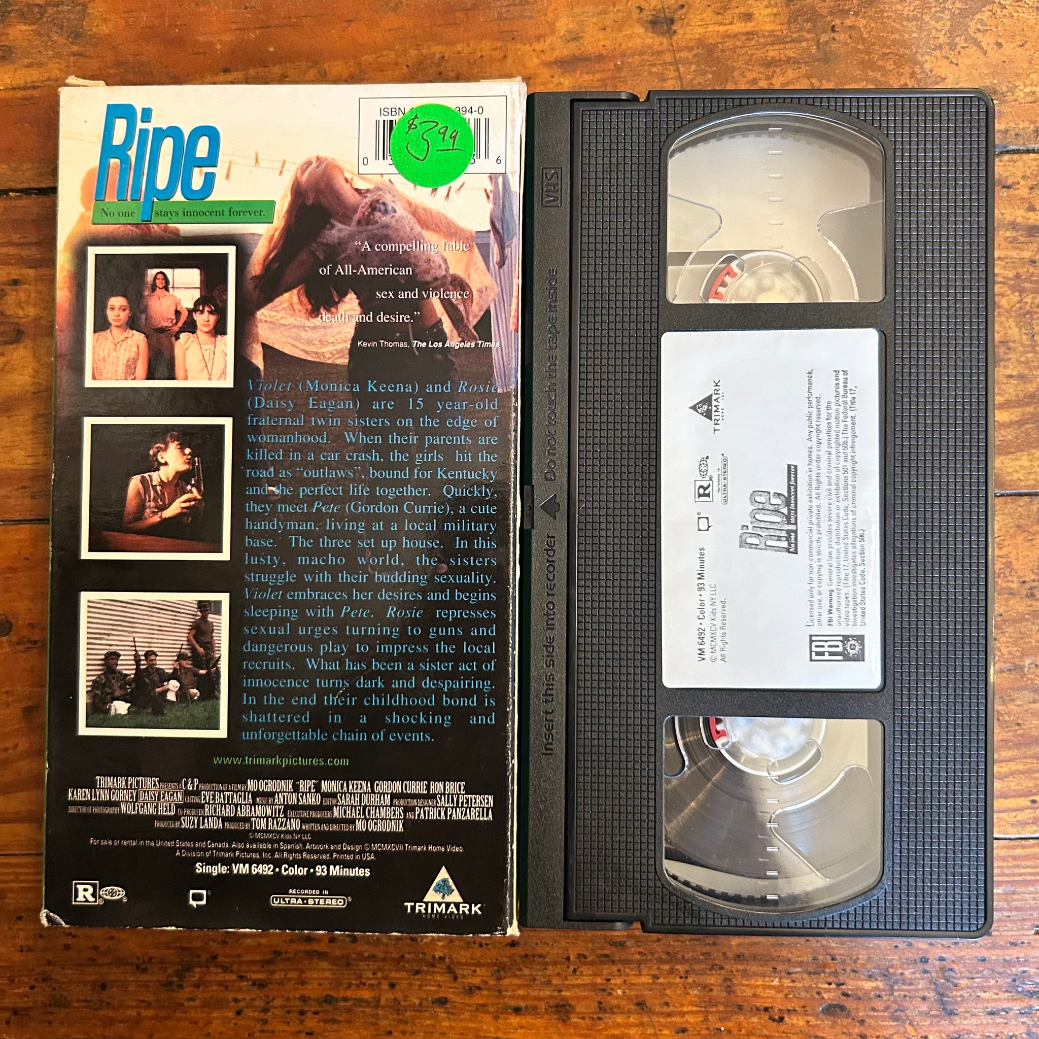 Ripe (1996) VHS – Hail - Records and Oddities