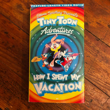 Load image into Gallery viewer, Tiny Toon Adventures: How I Spent My Vacation (1992) VHS
