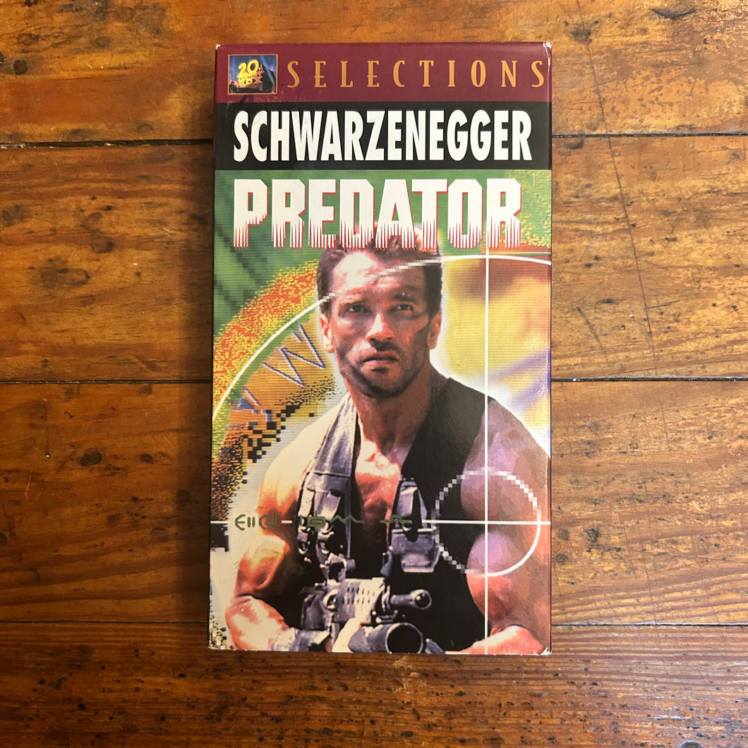 Predator (1987) CBS FOX VHS