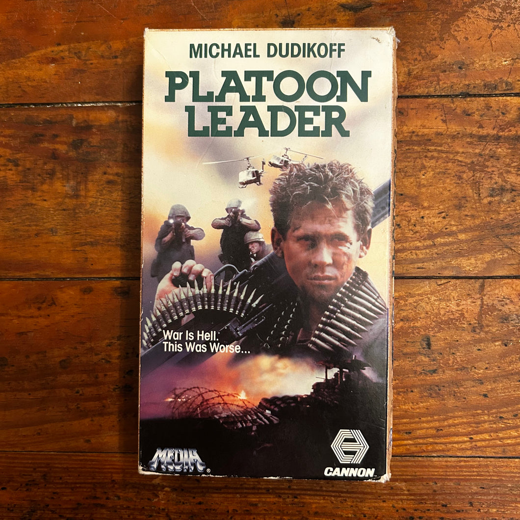 Platoon Leader (1988) VHS