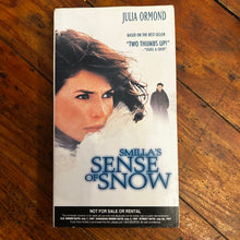 Load image into Gallery viewer, Smilla's Sense of Snow (1997) Screener VHS
