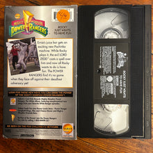 Load image into Gallery viewer, Mighty Morphin Power Rangers: Rocky Just Wants to Have Fun (1994) VHS
