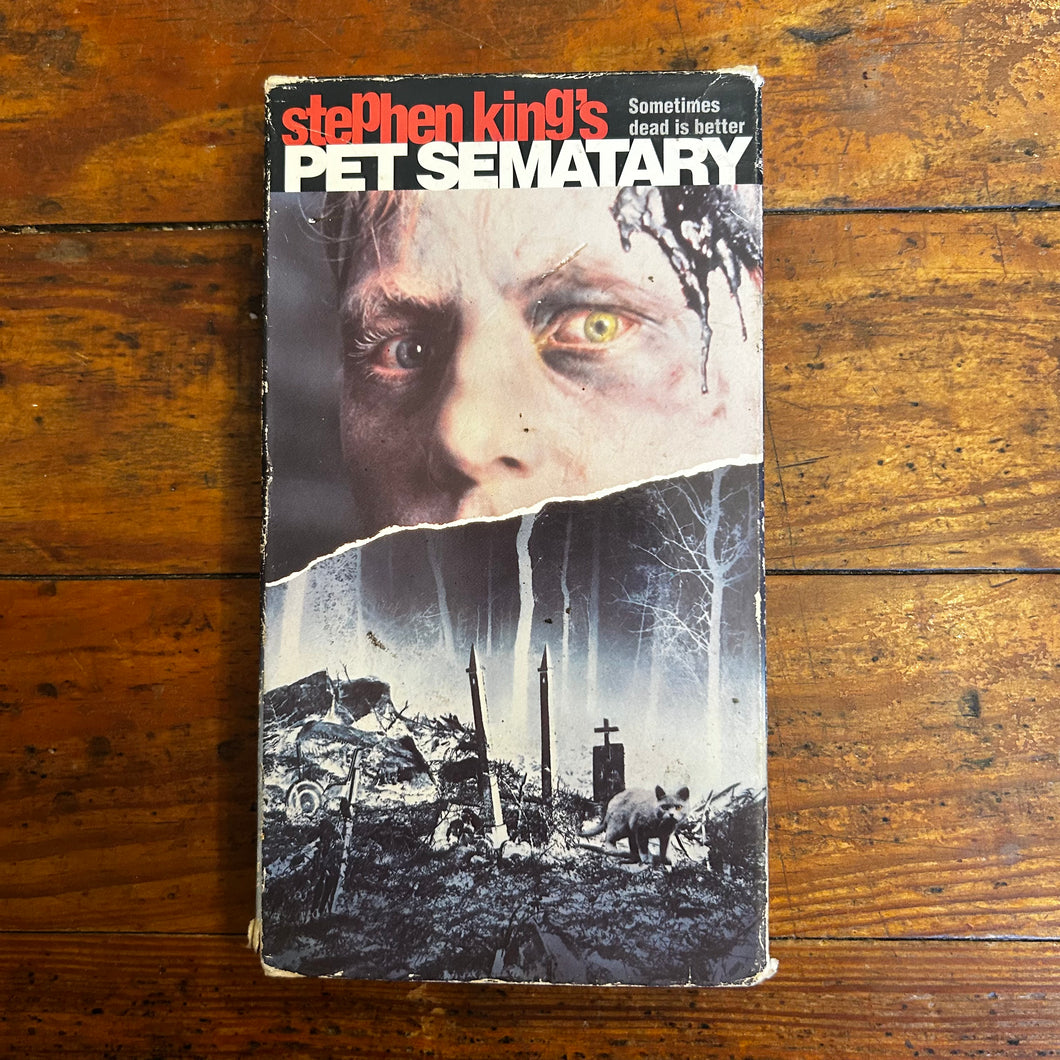 Pet Sematary (1989) VHS
