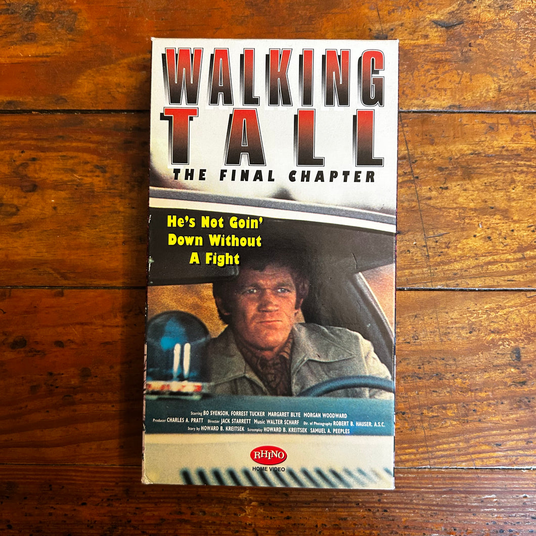 Final Chapter: Walking Tall (1977) VHS