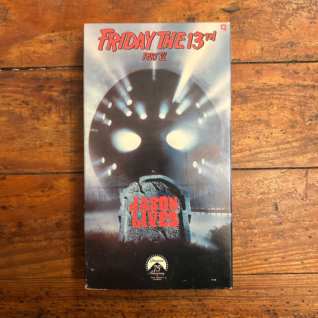 Friday the 13th Part VI: Jason Lives (1986) VHS
