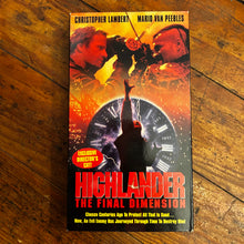 Load image into Gallery viewer, Highlander: The Final Dimension (1994) VHS
