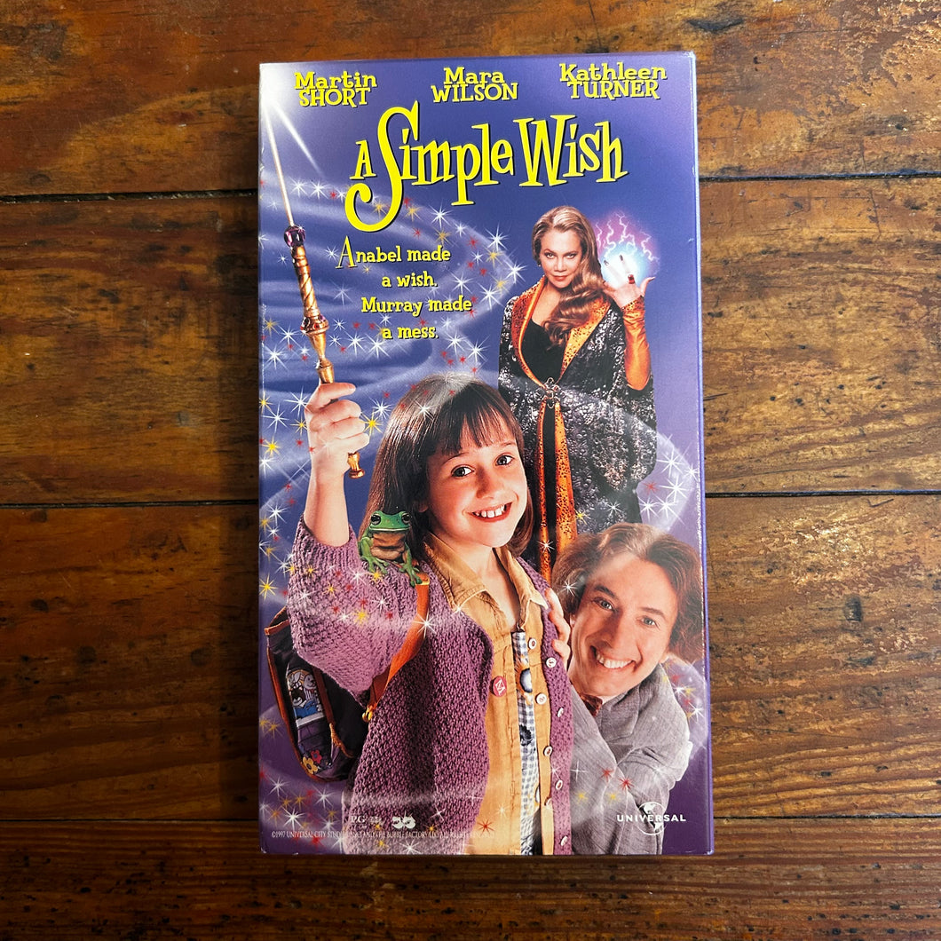 A Simple Wish (1997) VHS