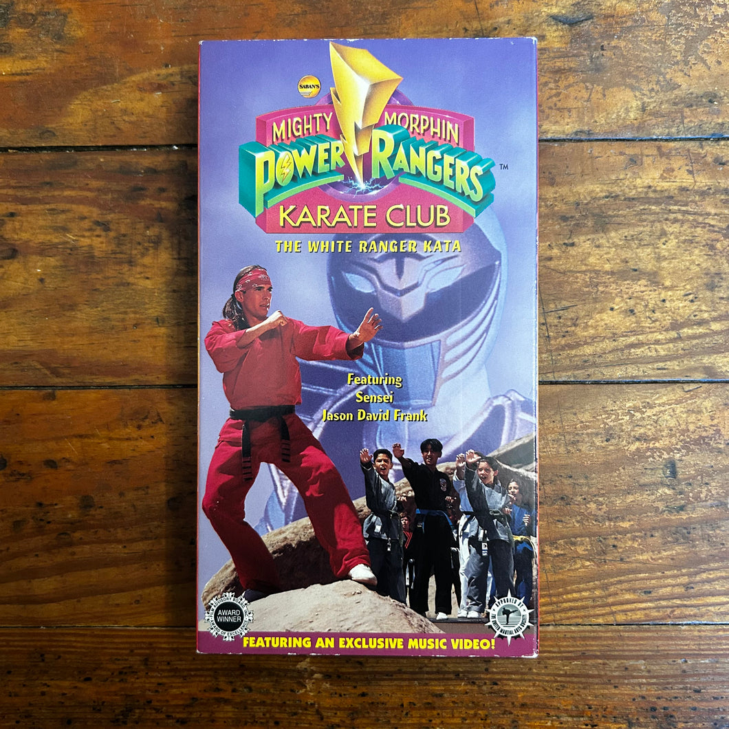 Mighty Morphin Power Rangers: Karate Club - The White Ranger Kata (1996) VHS