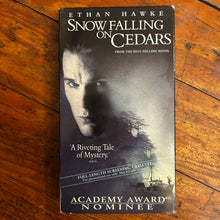 Load image into Gallery viewer, Snow Falling on Cedars (1999) Screener VHS
