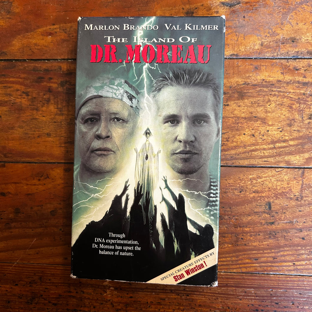 The Island of Dr. Moreau (1996) VHS